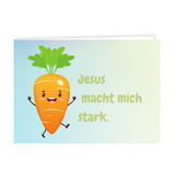 Grusskärtchen - "Jesus macht mich stark"