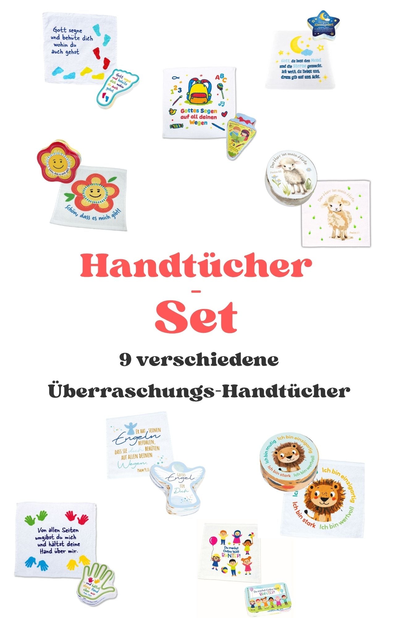 Set - 9 Handtücher