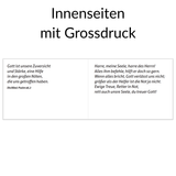 Doppelkarte - Gott vergisst uns nicht