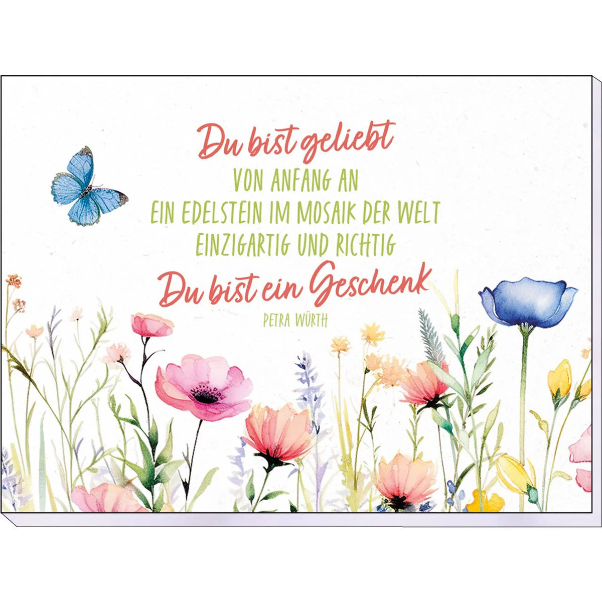 Haftnotizen-Block - Du bist ein Geschenk