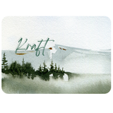 Postkarte - "KRAFT" Berge
