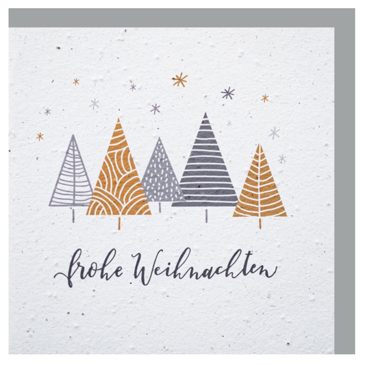 Growing-Karte Samen Weihnachten - Karte kann gepflanzt werden