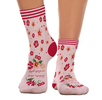 Socken - Grösse 40-43 - Schön, dass es dich gibt
