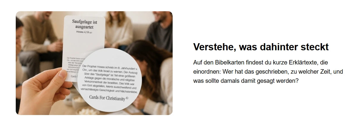 Kartenspiel - Cards for Christianity