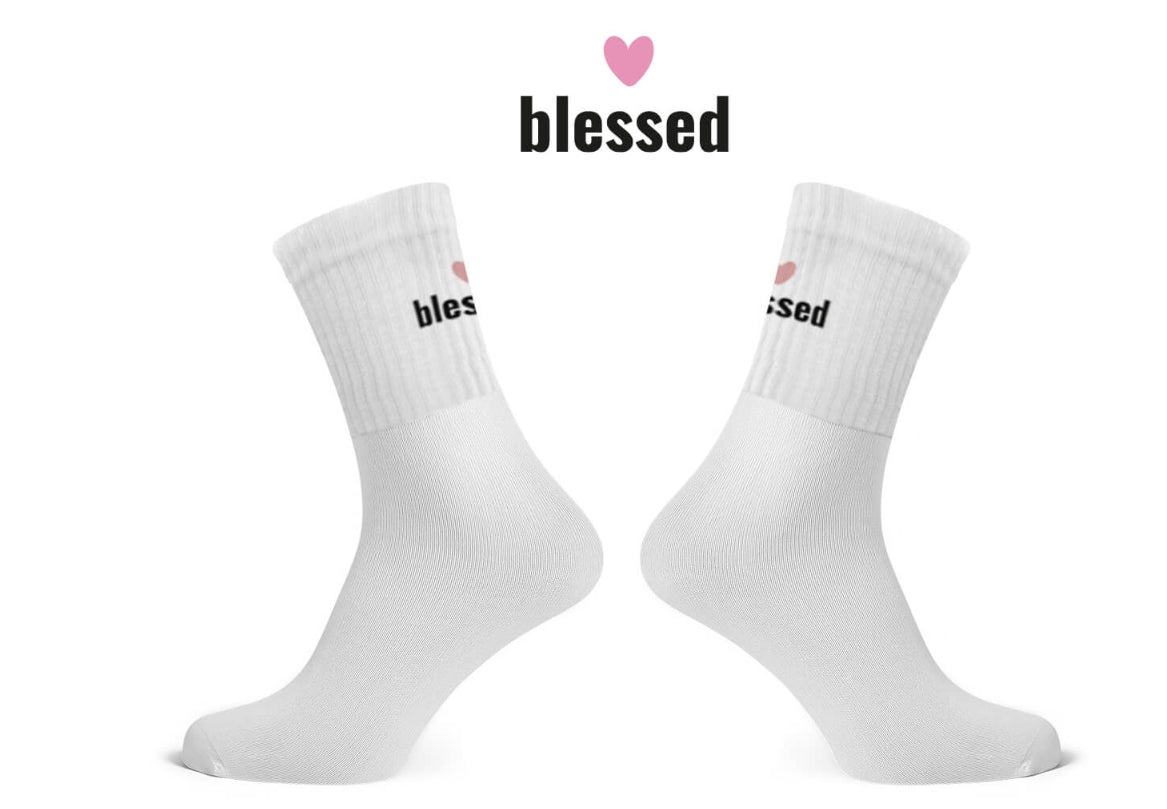 Socken "blessed" - Grösse 35-38