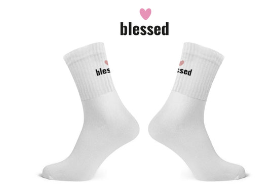 Socken "blessed" - Grösse 35-38