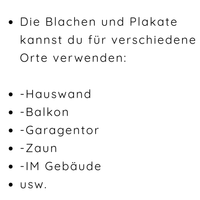 Blache 1x2 Meter - bärndütsch - Gits Gott würklich