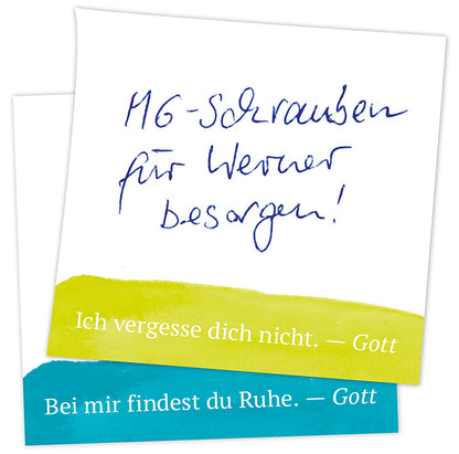 Haftnotizen-Block "Ich denk an dich"