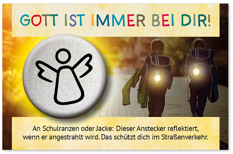 Reflektor "Gott ist immer bei dir"