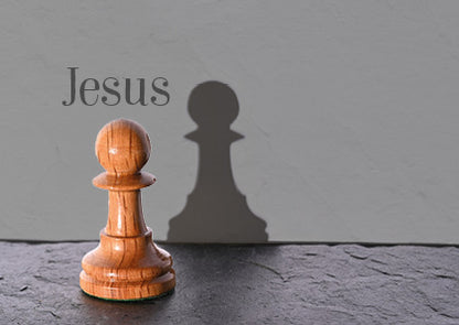 Wackelkarte Schachfigur "Jesus/Christus"