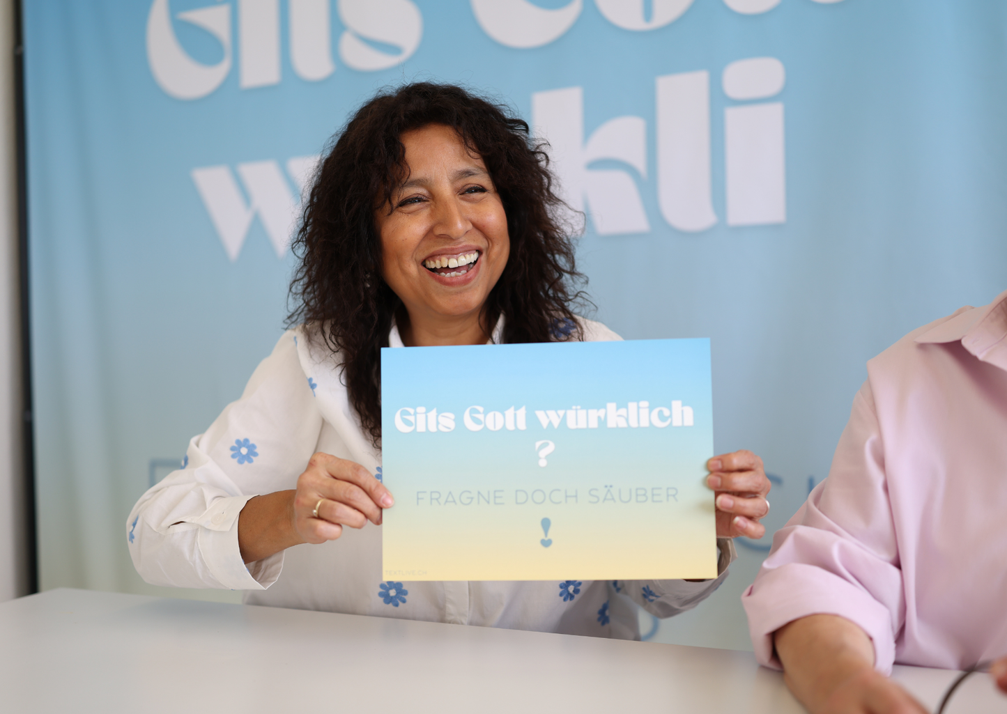 A1 Plakat wetterfest quer - bärndütsch - Gits Gott würklich