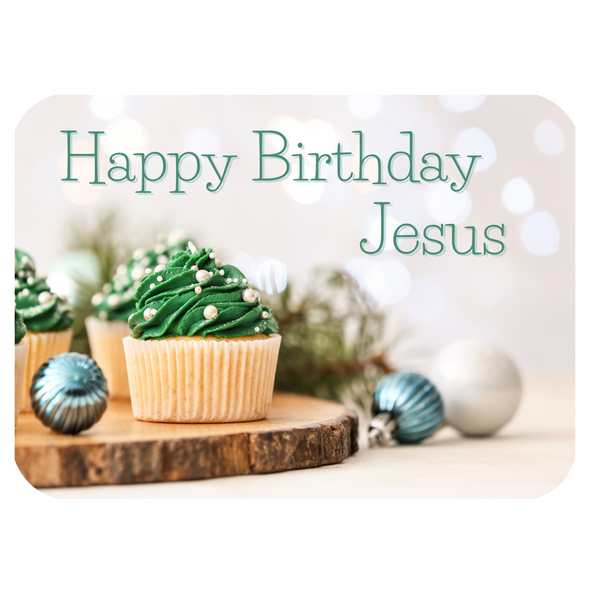 Postkarte - Happy Birthday Jesus