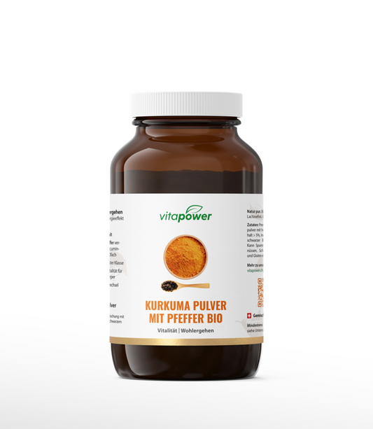 Kurkuma-Pfeffer-Mix, Pulver BIO