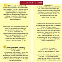 Smiley-Flyer - 'Vitamin C für Body und Soul'