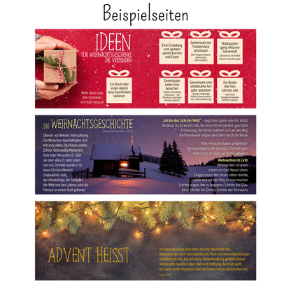 Advents- & Weihnachtsbroschüre "Oh du fröhliche Weihnachtszeit"