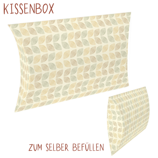 Kissen-Schachtel zum selber befüllen