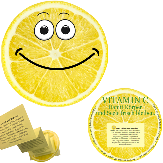 Smiley-Flyer - 'Vitamin C für Body und Soul'
