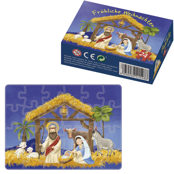 Puzzle - Weihnachtskrippe