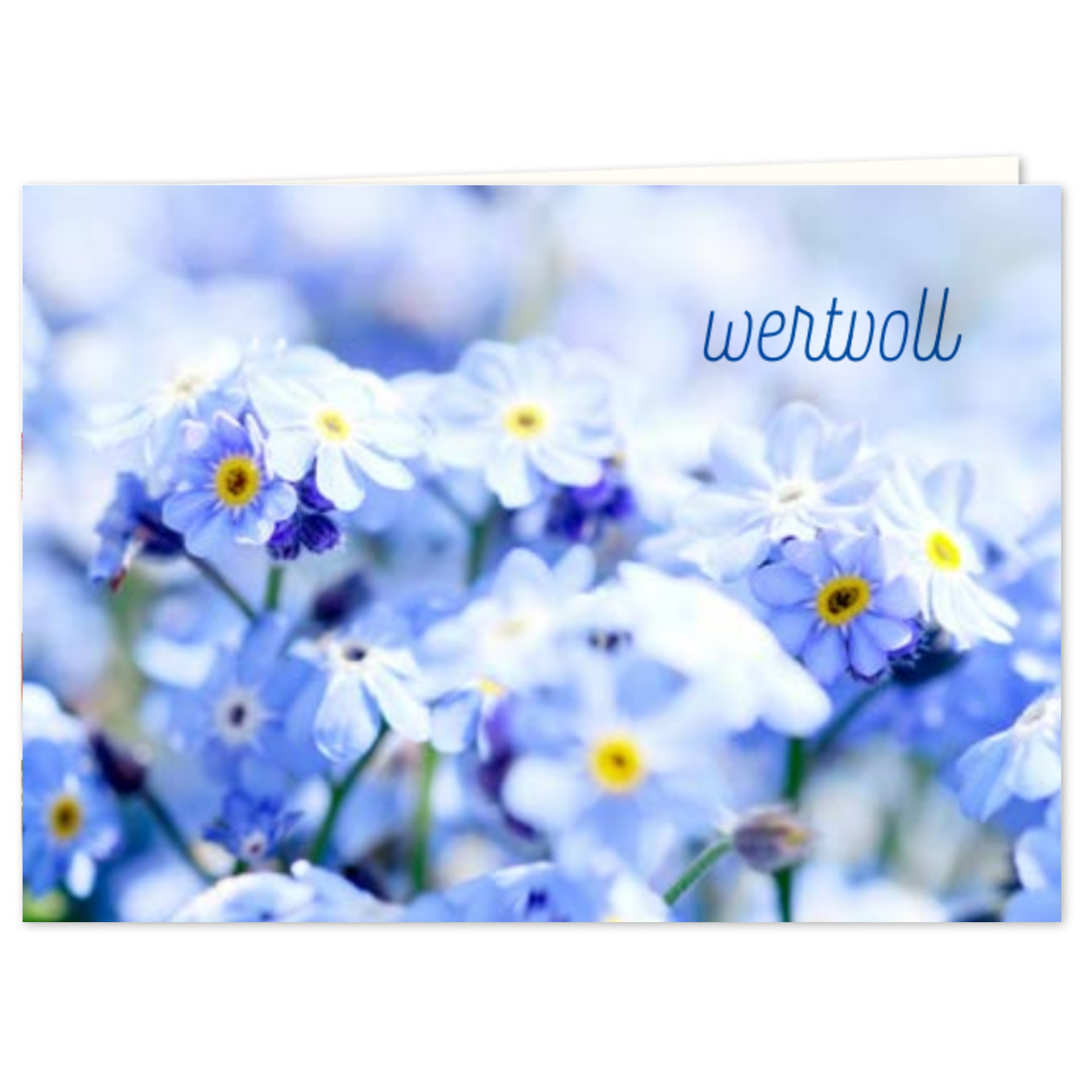 Doppelkarte - wertvoll