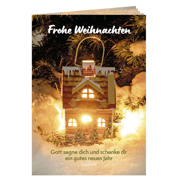Broschüre - Frohe Weihnachten