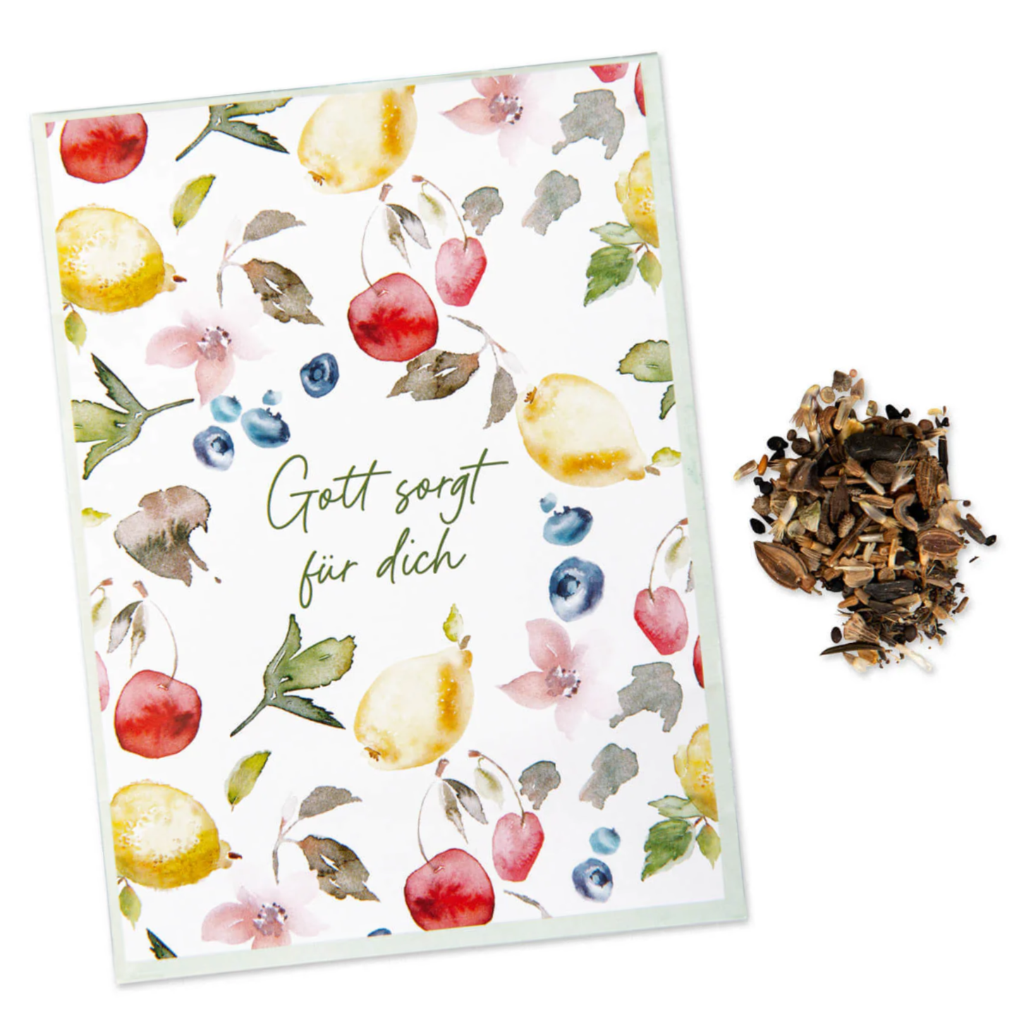 Blumensamen-Tütchen - Gott sorgt für dich