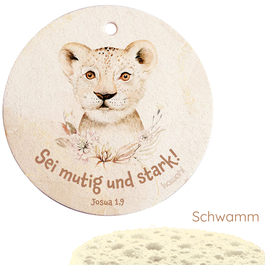 Pop-Up Schwamm - Sei mutig und stark! Josua 1,9