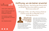 Broschüre "hoffnungsvoll" - Glaube im Alltag - Polizisten erzählen