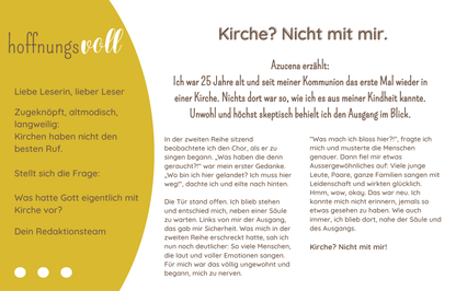 Broschüre "hoffnungsvoll" - Warum Kirche?