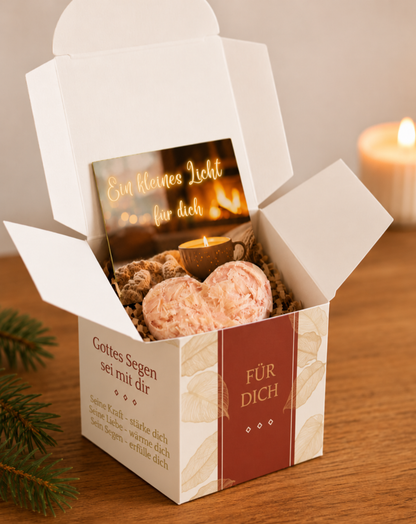 Geschenk-Box - "Licht" mit Zündhärzli