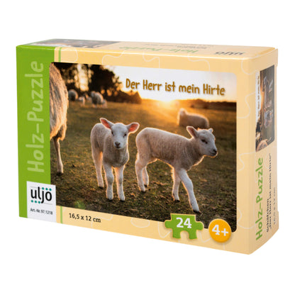 Holz-Puzzle 'Der Herr ist mein Hirte'