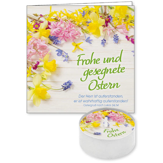 Lichtergruss - Frohe und gesegnete Ostern