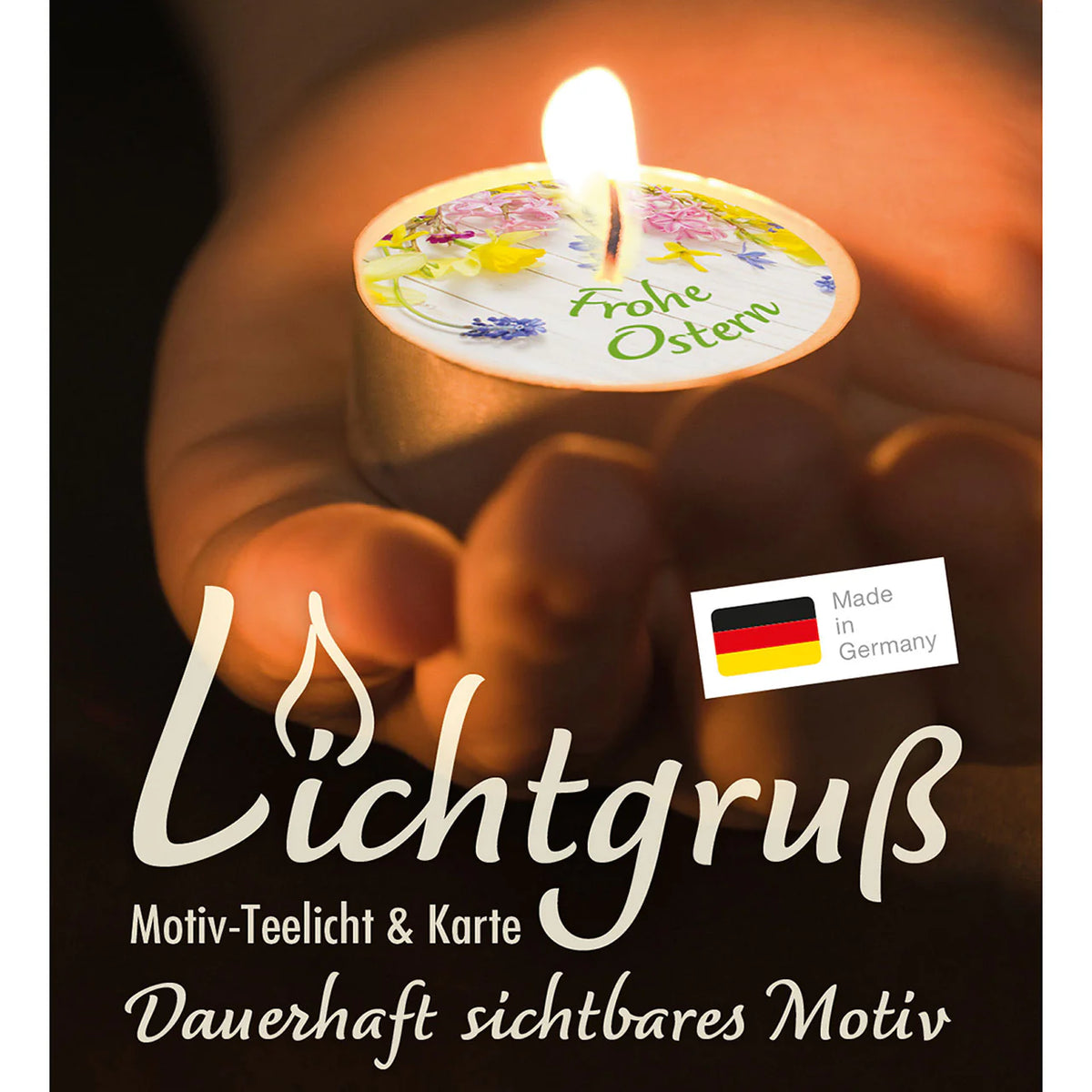 Lichtergruss - Frohe und gesegnete Ostern