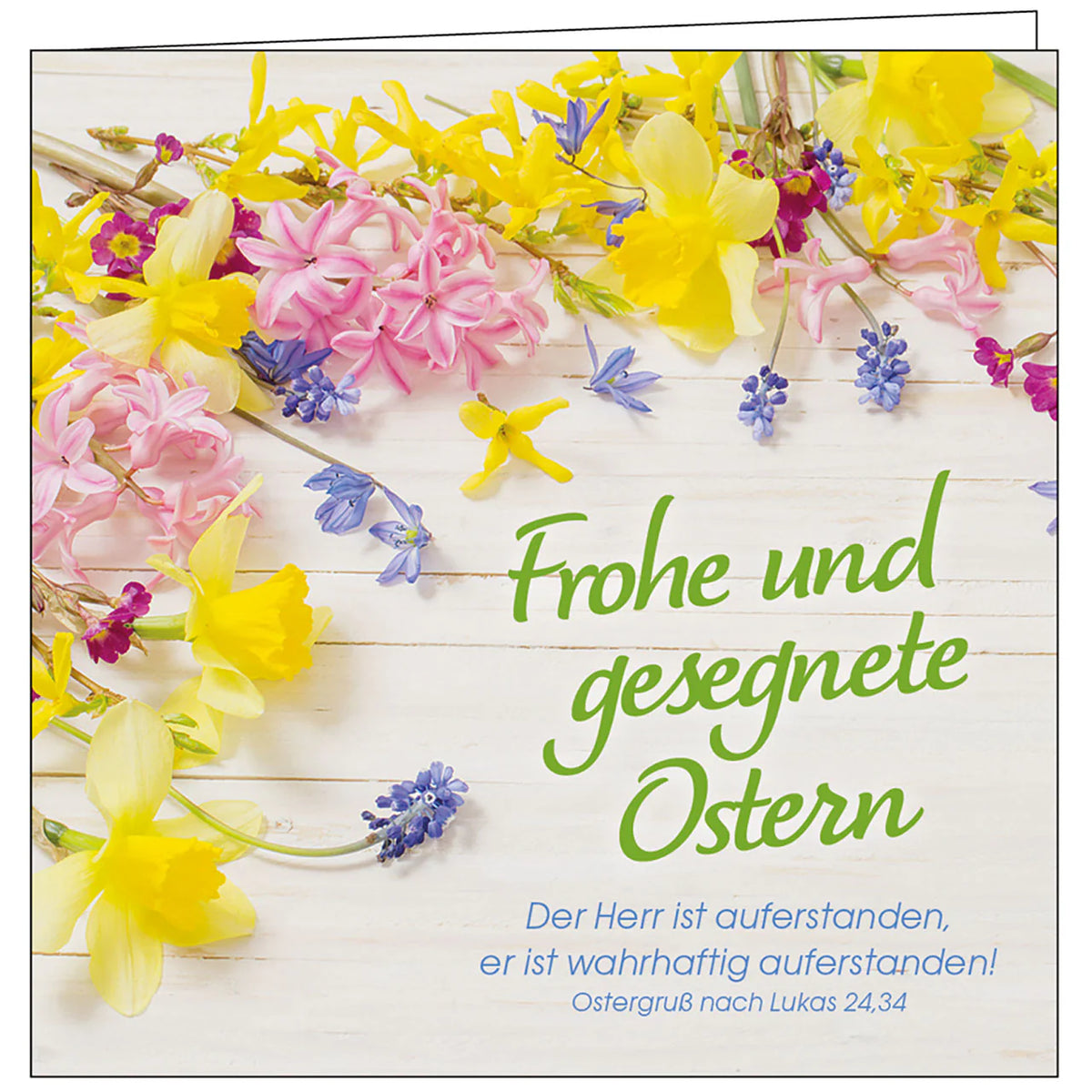 Lichtergruss - Frohe und gesegnete Ostern