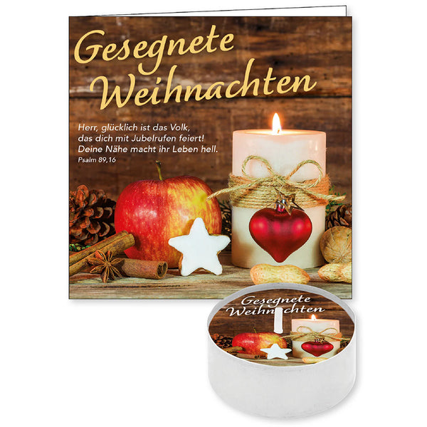 Lichtergruss - Gesegnete Weihnachten