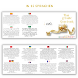 Mehrsprachiger Flyer 'Das grösste Geschenk' - 12 Sprachen