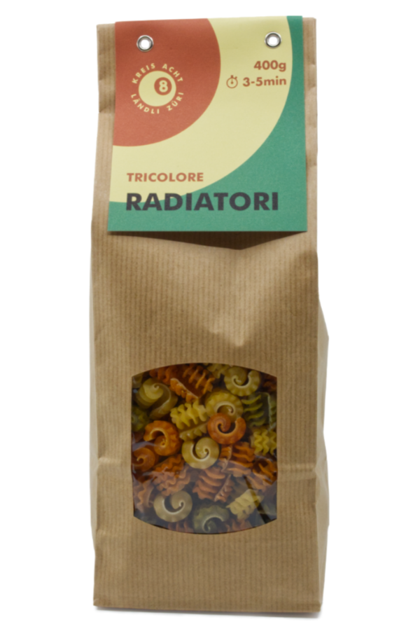 Pasta Radiatori Tricolore 400g