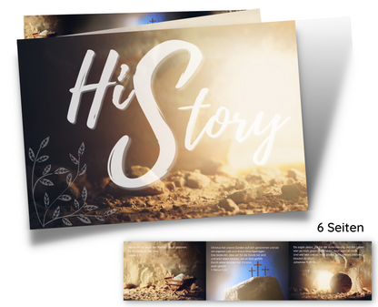 Verteilflyer "His Story - History"