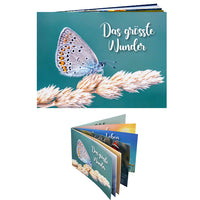 Schmetterling-Broschüre 'Das grösste Wunder', 14 Seiten