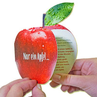 Apfel-Flyer 'Nur ein Apfel …'