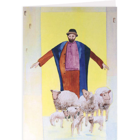 Kunst-Doppelkarte - 'Daheim geborgen'