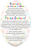 Osterei-Karte 'Frohe Ostern!'