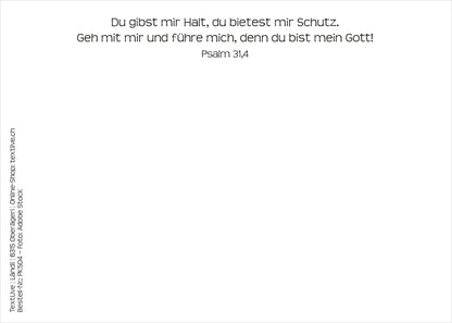 Postkarte 'Gott sei mit dir'