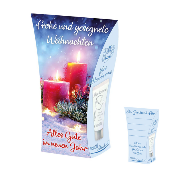 Handcreme 'Frohe und gesegnete Weihnachten'