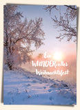 Falt-Flyer A6 'Ein WUNDERvolles Weihnachtsfest'