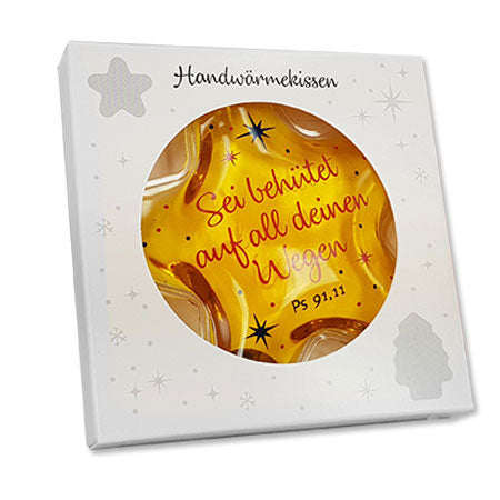 Handwärmekissen Stern - 'Sei behütet…'